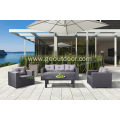 Outdoor Aluminium Fabric Sofa Set